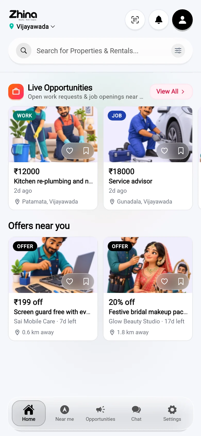 Home: offers near you from local shops